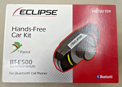 Eclipse BT-E500 Bluetooth Hands-Free Car Kit for AVN5510/52D, NOS