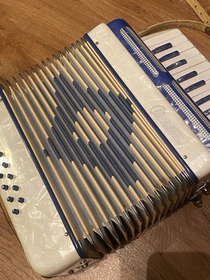 Marotta Piano Accordion Made in Italy Blue | eBay