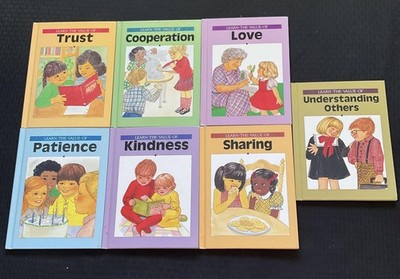 Learn the Value Of Children's Book Set Character Education 14 Hardcover Goley