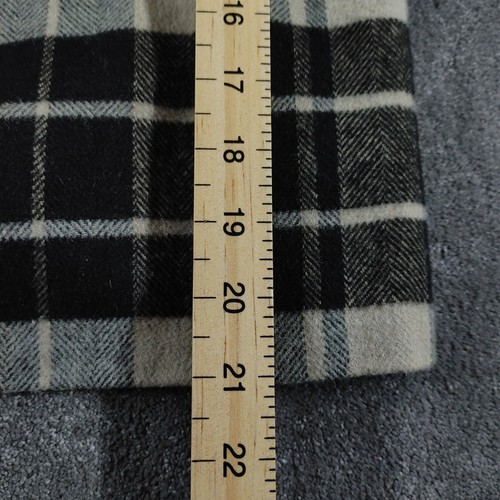M&S Skirt Womens UK 12 Multicolored Plaid Wool Blend Mini - Picture 7 of 9