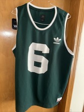Adidas Boston CELTICS #6 BILL RUSSELL 2XL TANK (B84)VINTAGE
