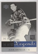 2001-02 Upper Deck Legends Jean Ratelle #47 HOF 0a3