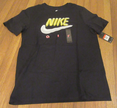 Nike Air Max Wildcard Tee T-Shirt Size Large Black AO8054 010 Brand New Free S&H