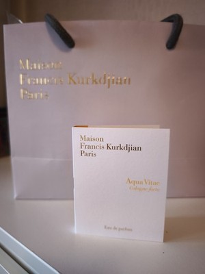 Maison Francis Kurkdjian Aqua Vitae Cologne Forte 2ml EDP Neu OVP