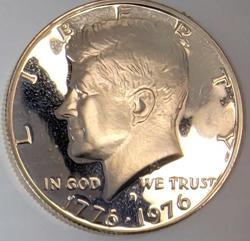1976 -S - PR KENNEDY HIGH-QUALITY CONDITION, EXCELLENT DETAIL, GREAT DETAIL CLAD