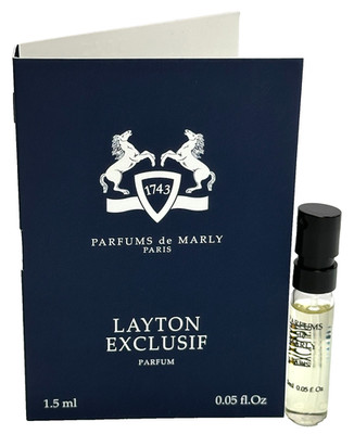 Parfums De Marly Layton Exclusif Unisex 0.05oz/1.5 ml EDP Spray Vials