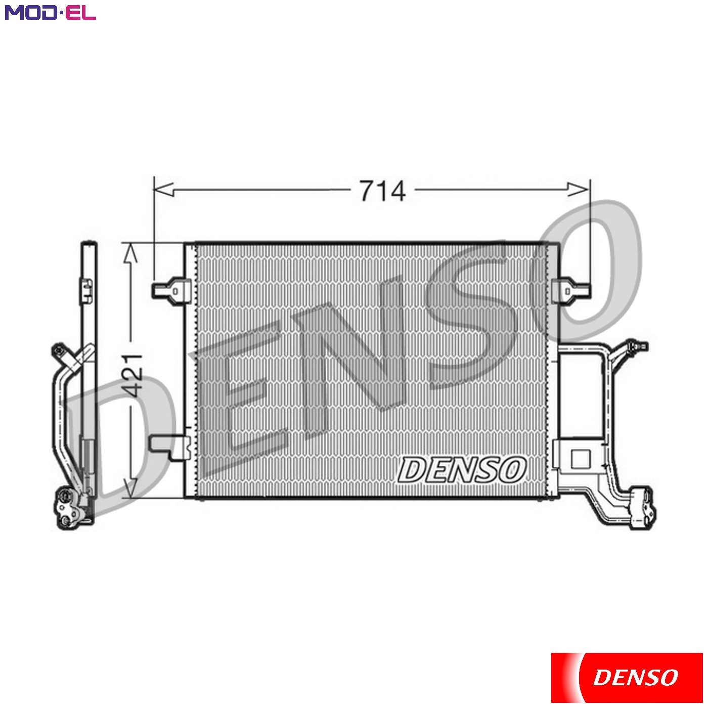 CONDENSER AIR CONDITIONING DCN32019 FOR VW AUDI A4/S4 A6/S6 AVB/AJM/ATJ 1.9L A4
