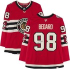 Connor Bedard Blackhawks Autographed 2025 Winter Classic Fanatics Premium Jersey