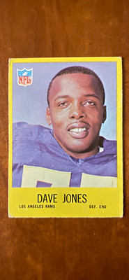 1967 Philadelphia - Deacon Jones #90 (HOF) Well-centered but thin creases