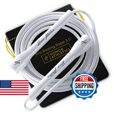 Honor Athletics  Pro Boxing Rope 3.0  5.3mm Jump Rope Indoor/Outdoor Adjustabl