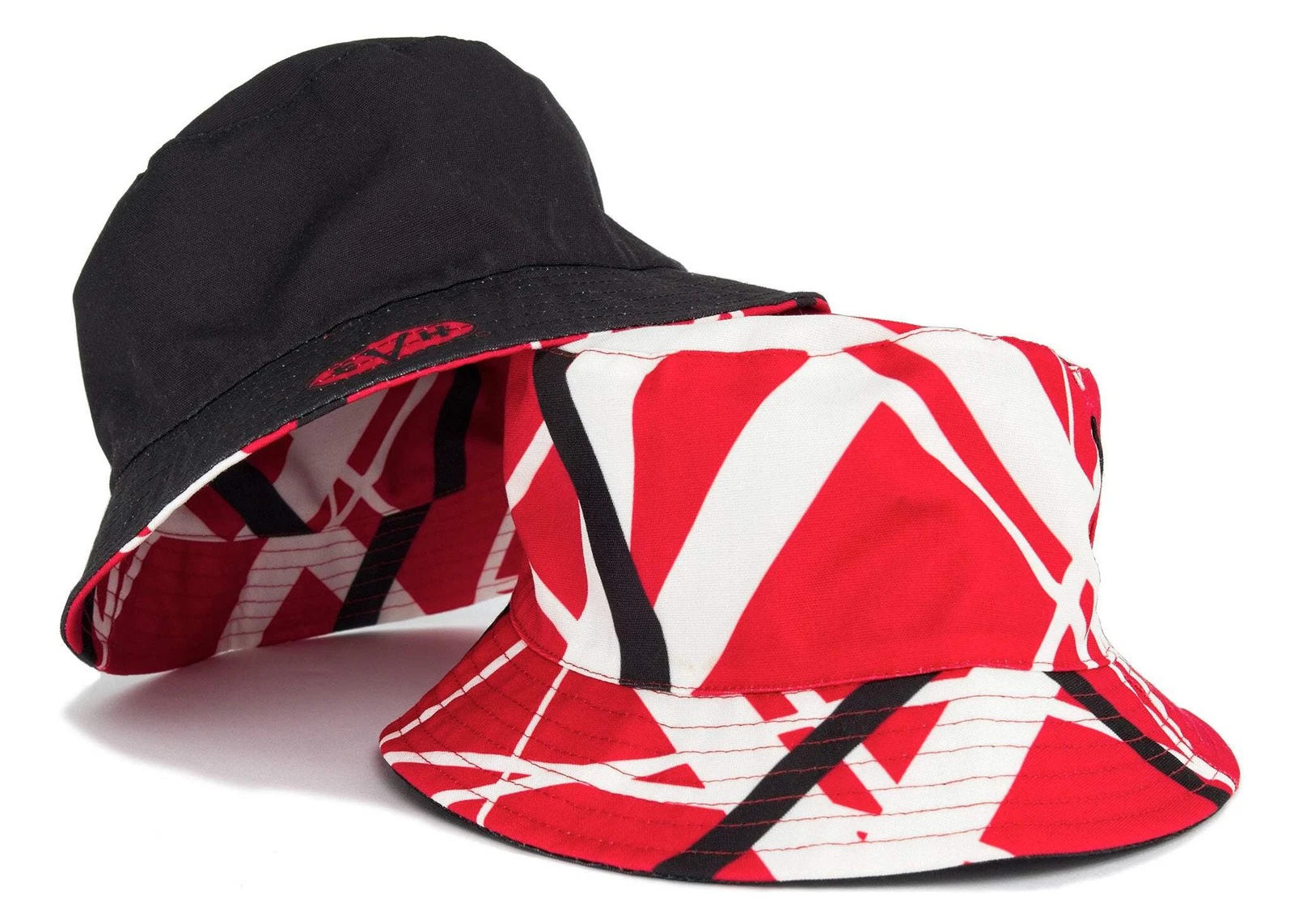 Eddie Van Halen Stripes Reversible Bucket Hat - New, EVH Officially Licensed
Opens in a new window o