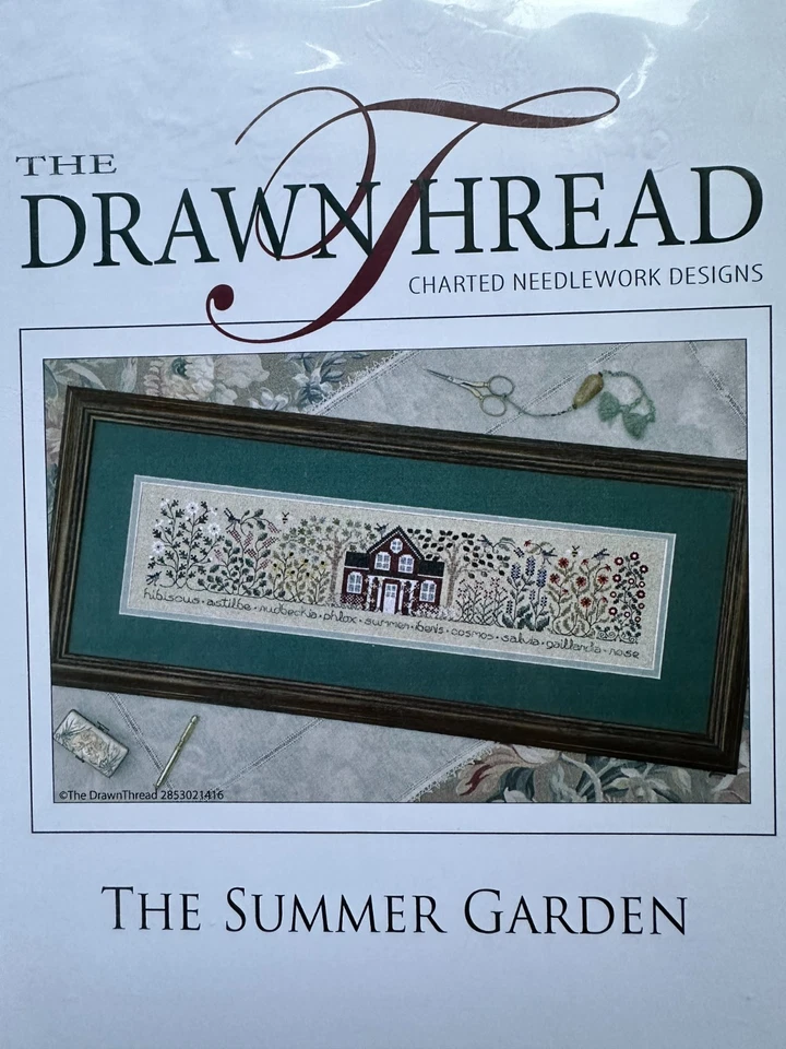 The Summer Garden - The Drawn Thread - Nuevos diseños de agujas gráficos Foto 2 de 4