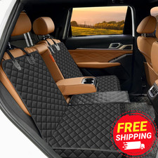 Dog Car Seat Cover for Back Seat Cover,Non Stick Fur Rear Seat Protector for Pet