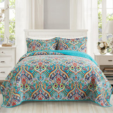 Quilt California King Size Bedding Set - Cotton California King Quilt 108  118