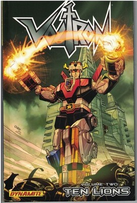VOLTRON Vol 2 Ten Lions TP TPB $19.99srp #7-12 144 pages color 2014 NEW NM