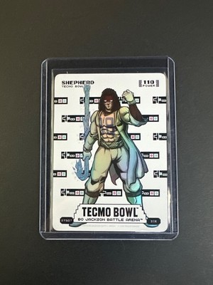Shepherd Tecmo Bowl Bo Jackson Battle Arena 110 Ice ST507 SorenThumb