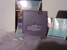 Pictionary NES Nintendo Tested