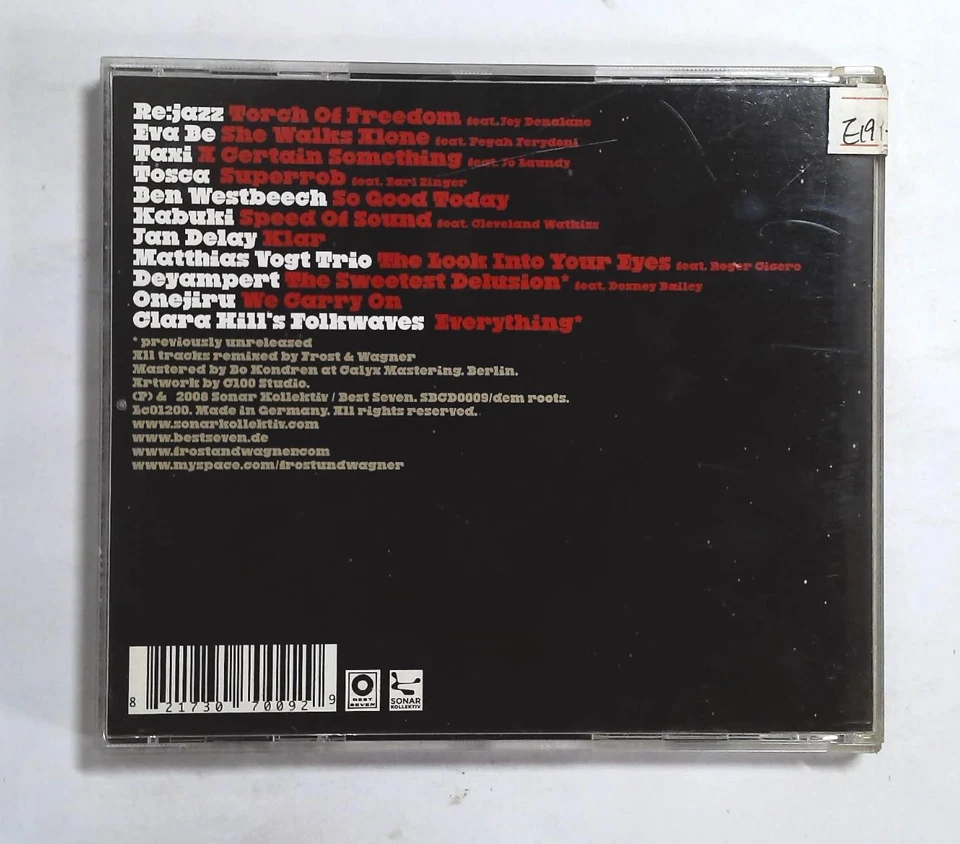 Frost & Wagner – Remixes SBCD0009 DE CD Compilation Foto 3 de 3