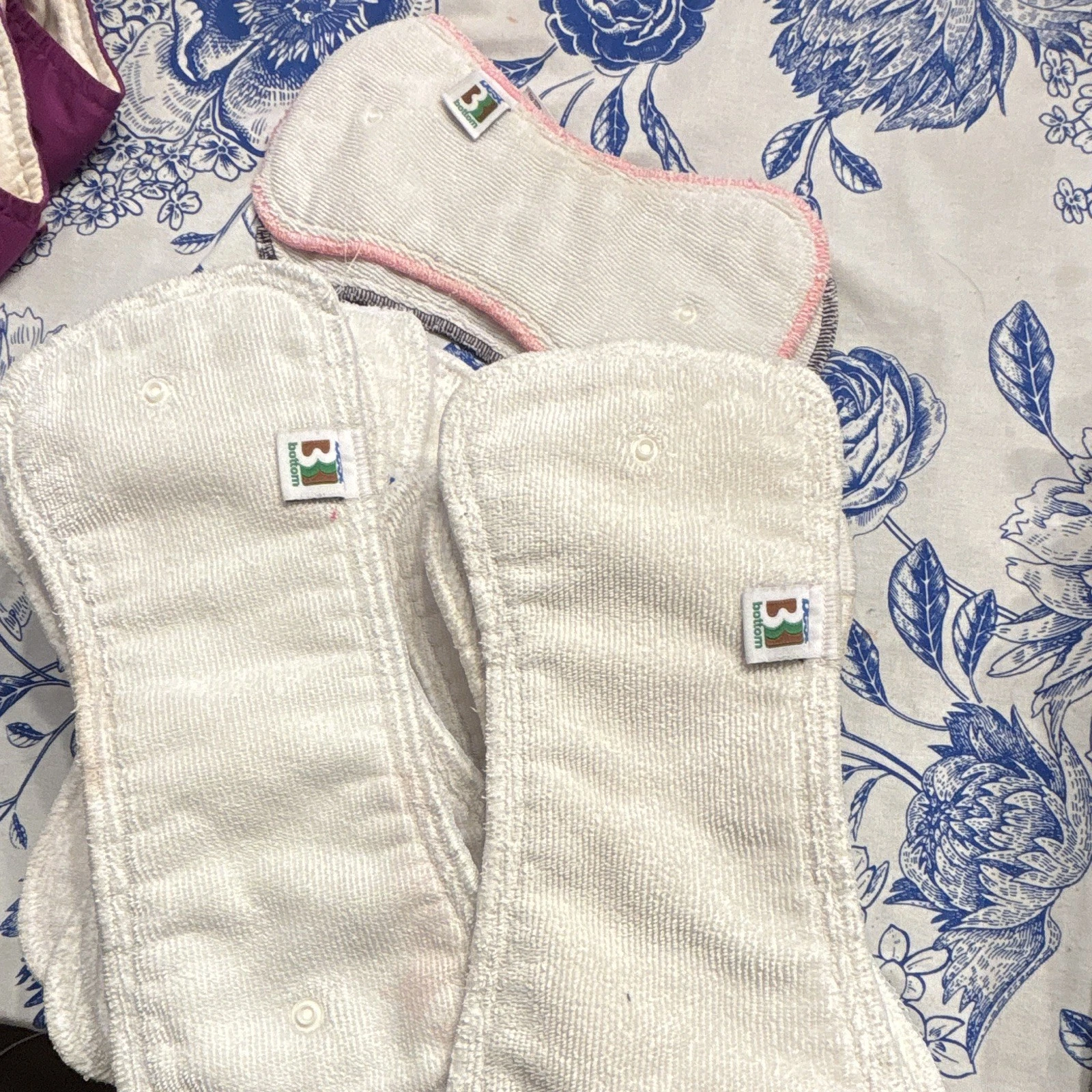 26 Best Bottom One Size Fits Most Cloth Diaper Inserts, White