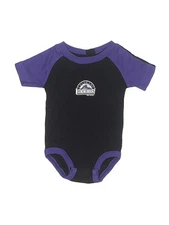 Mighty Mac Sports Boys Purple Short Sleeve Bodysuit 3-6 Months