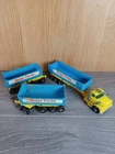 Vintage Matchbox King Size K16 Dodge Tractor With Dual Trailers 1971