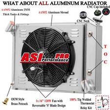 4row Radiatorshroud Fan For 1966-1968 67 Chevy Corvette Big Block 7.0l V8 427. 4row Radiatorshroud Fan For 1966-1968 67 Chevy Corvette Big Block 7.0l V8 427.