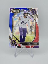 2024 Panini Select - Club Level CAMRYN BYNUM Red & Blue Shock Prizm #234 Vikings