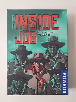 Inside Job Card Game Thames & Kosmos 3-5 players Teamwork Germany Preowned 2022