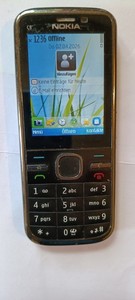 Nokia C5-00 Handy, Schwarz, ohne Simlock 5MP Kamera