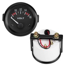 Voltage Meter Gauge 12V Voltage Gauge Car Voltage Tester Car Universal Voltme...