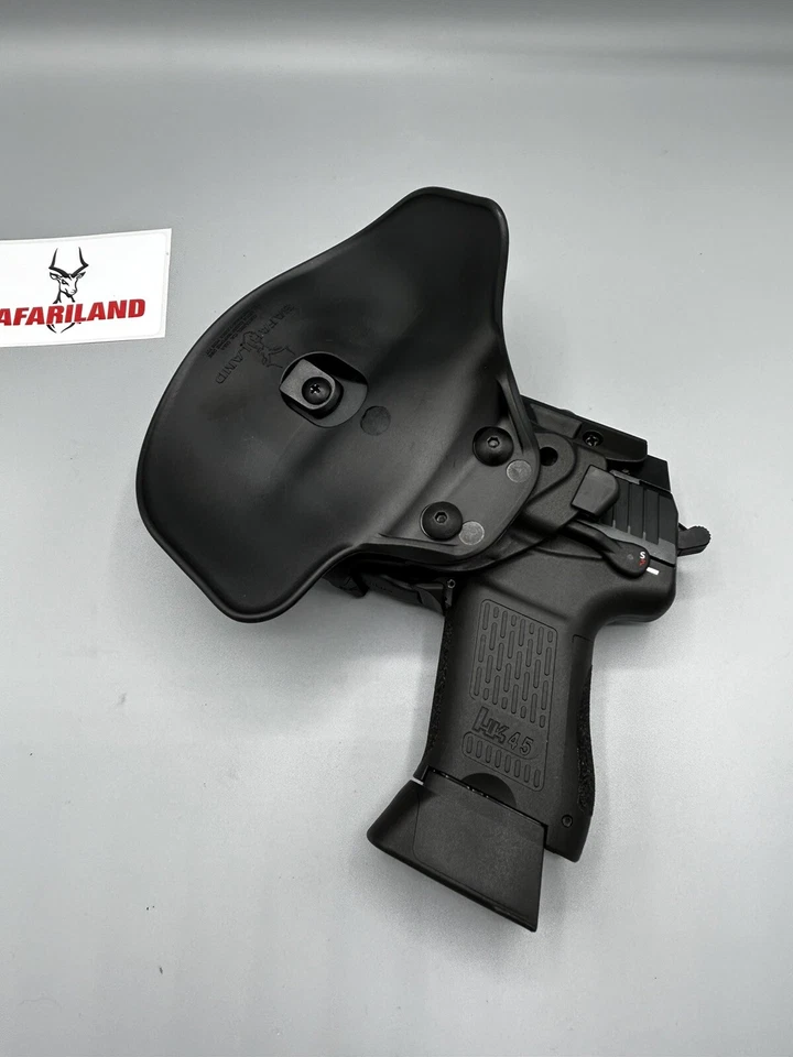 Safariland H&K HK 45C tactical 7377 7TS ALS OWB Holster Right Hand Used - Image 3 of 4