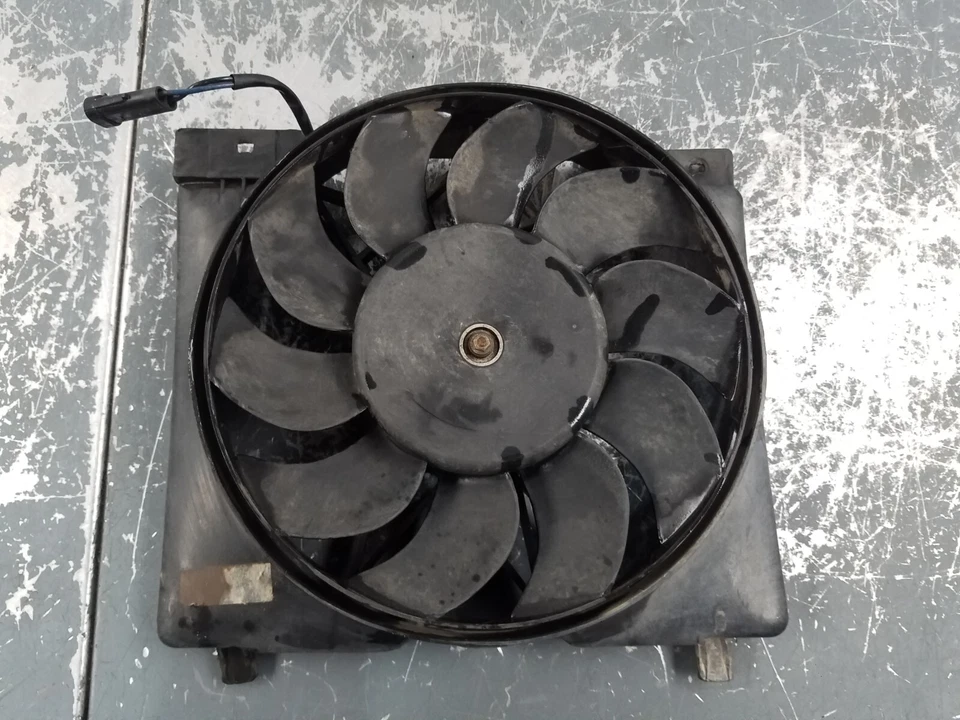 Jeep Cherokee Sport XJ 2000 4x4 ventilador de cubierta de radiador #2457 E1 Foto 2 de 4