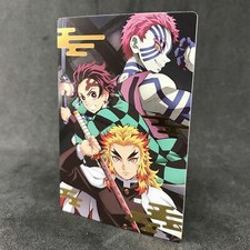 Tarjeta coleccionable japonesa de anime Demon Slayer Kimetsu TAJIRO KYOJURO AKAZA 035