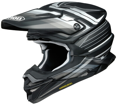 ebay helmet shoei Shoei VFX-EVO Pinnacle Helmet XLG Black/Grey/White