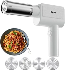5-in-1 Electric Pasta Maker - Handheld, Portable & Cordless Noodle Machine