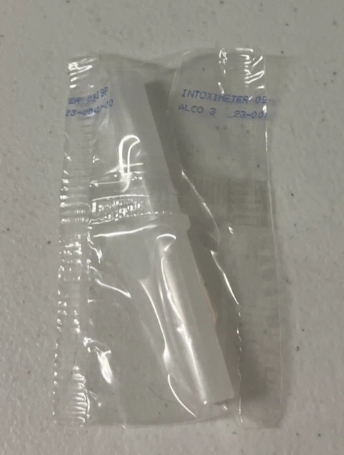 Lote de 50 Boquillas Sensor Alco Sensor III Analizador de Respiración Intoxímetro Foto 3 de 4