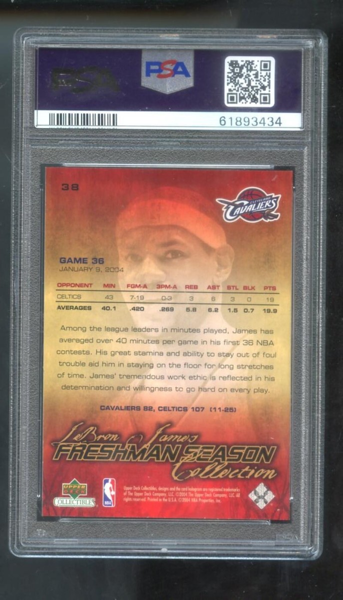 その他 UD Lebron James rookie year card LEBRON JAMES ROOKIE Debut Card CLEVELAND CAVS #23 Upper Deck