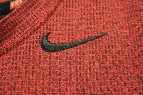 Nike Shirt Dri Fit Herren Gr. XXL Rost Struktur Optik T-Shirt Training Sport - Bild 3 von 9