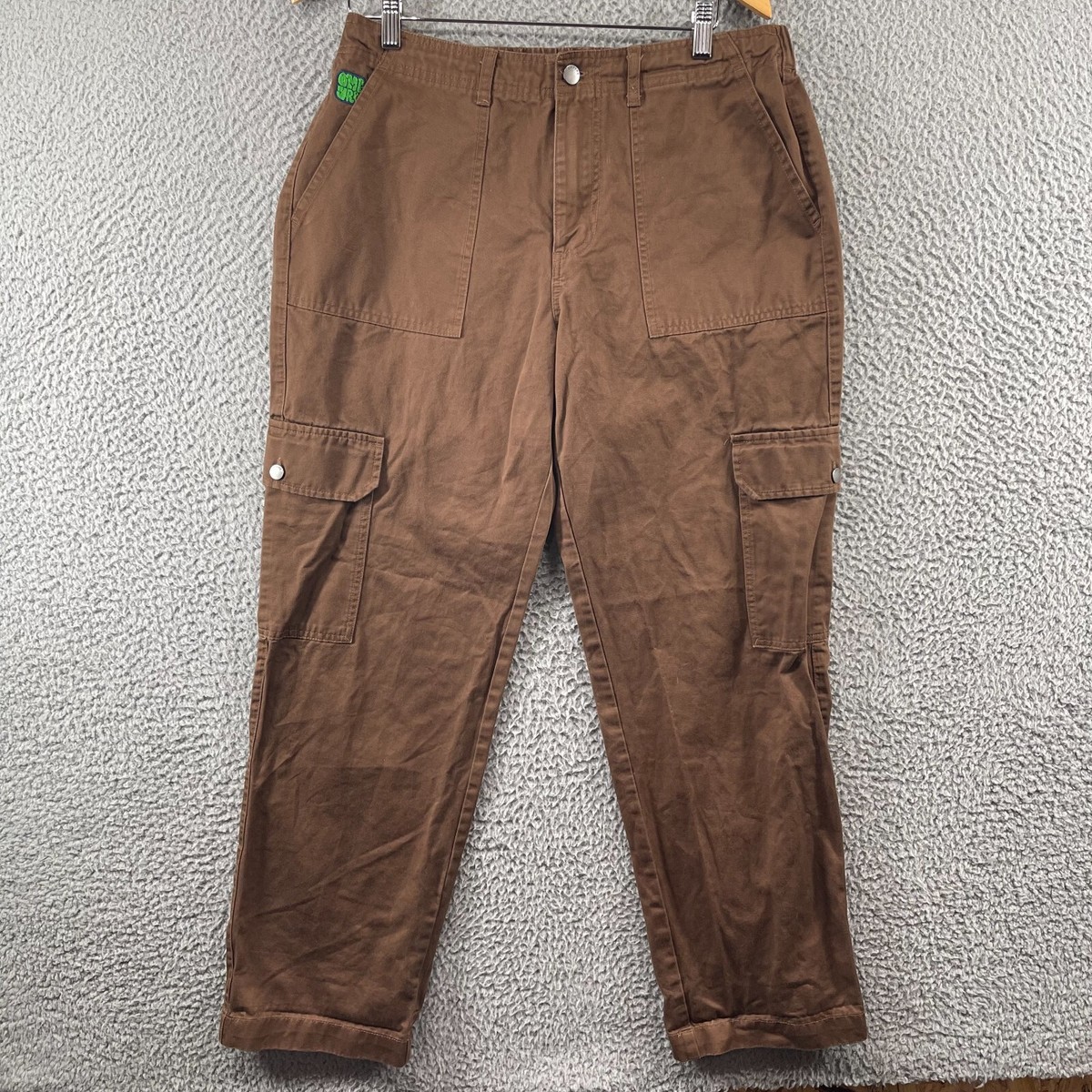 Empyre Cargo Pants Men's Size Large Brown Skateboarding Baggy