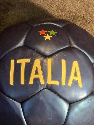 Rare Vintage 2006 Nike Italia FIFA World Cup Azzurri Blue Soccer