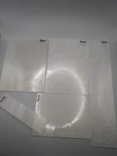 5 Darice Craft 3D Embossing Folder Lot - See photos for designs