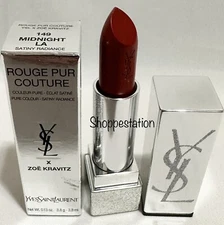 Yves Saint Laurent x Zoe Kravitz Rouge Pur Couture Lipstick 149 MIDNIGHT LA 3.8g