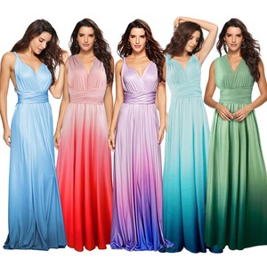 ombre infinity dress