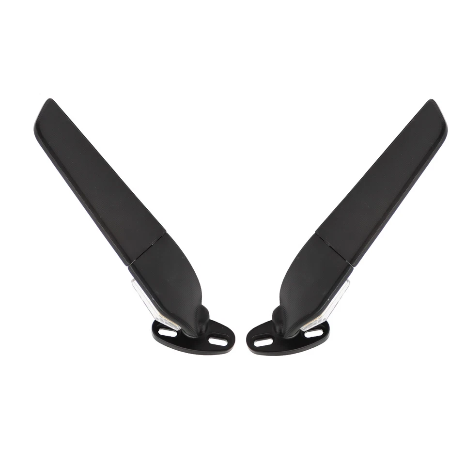 Rear View Mirrors With Turn Signal For Suzuki GSXR600 GSXR750 GSXR1000 GSX1000R - Image 2 of 4