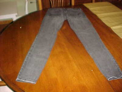 AMERICAN EAGLE BLACK WASH JEGGINGS JEANS GIRLS SIZE 2 REGULAR COMFY  