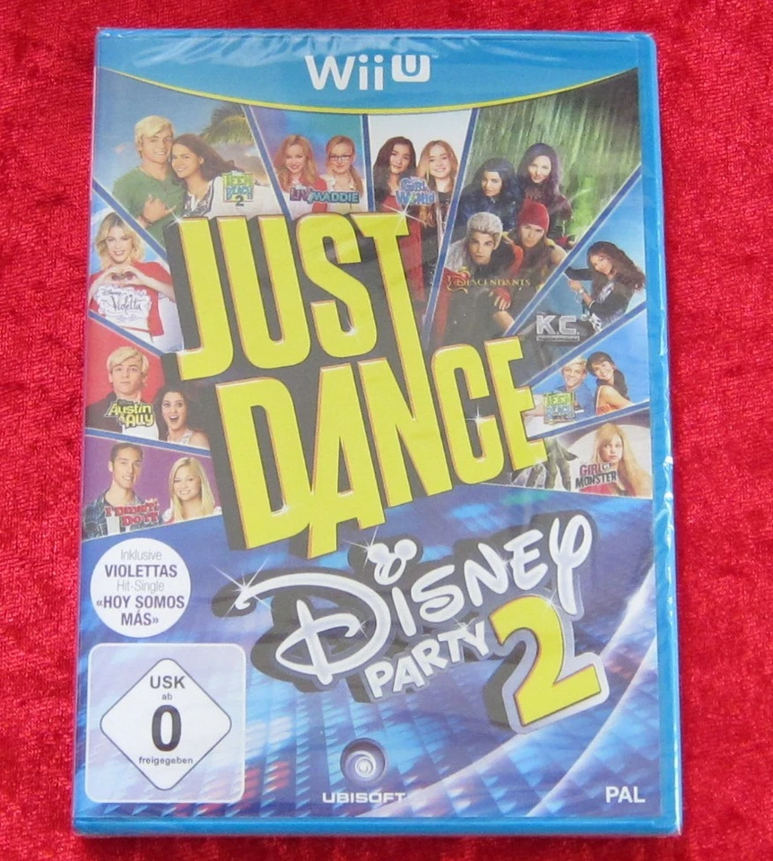 Just Dance Disney Party 2, Nintendo WiiU Spiel, Neu, deutsche Version - Bild 1 von 1