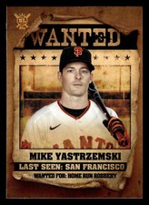 2021 Topps Big League - Wanted - #WT-11 Mike Yastrzemski - San Francisco Giants
