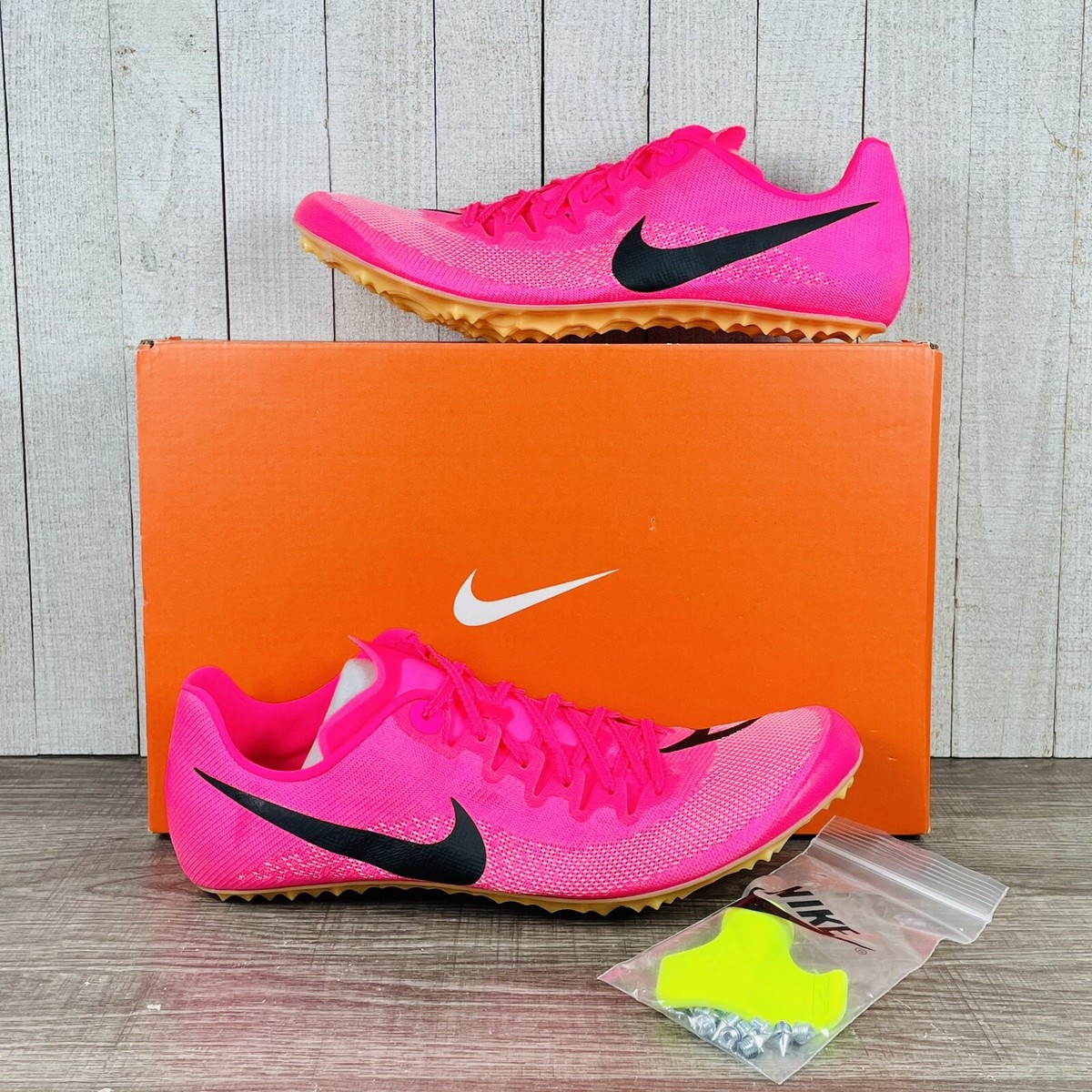 Nike Zoom Ja Fly 4 Hyper Pink Black Track Shoes DR2741-600 Men&