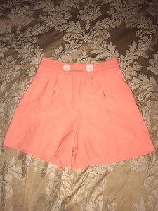 Zara pantalones cortos para mujer Coral Salmón | eBay