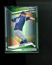 2022 Panini Elite Extra Edition Status Green #133 Trey Dombroski #d 446/499